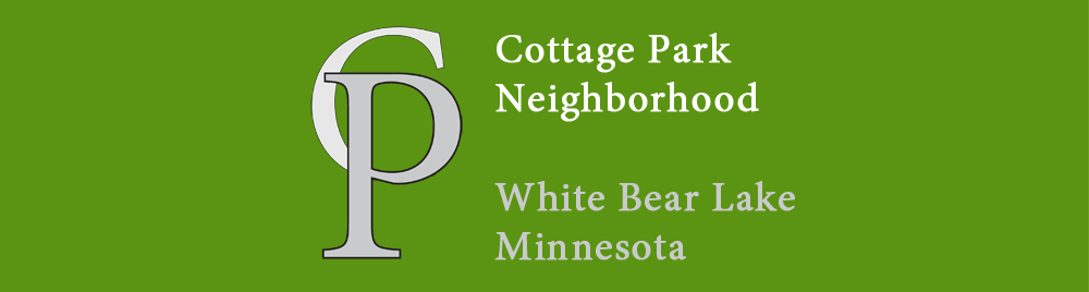 Cottage park Neighborhood, White Bear Lake Minnesota
